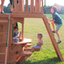 Load image into Gallery viewer, Woodland Swing Set Bench - green slide
