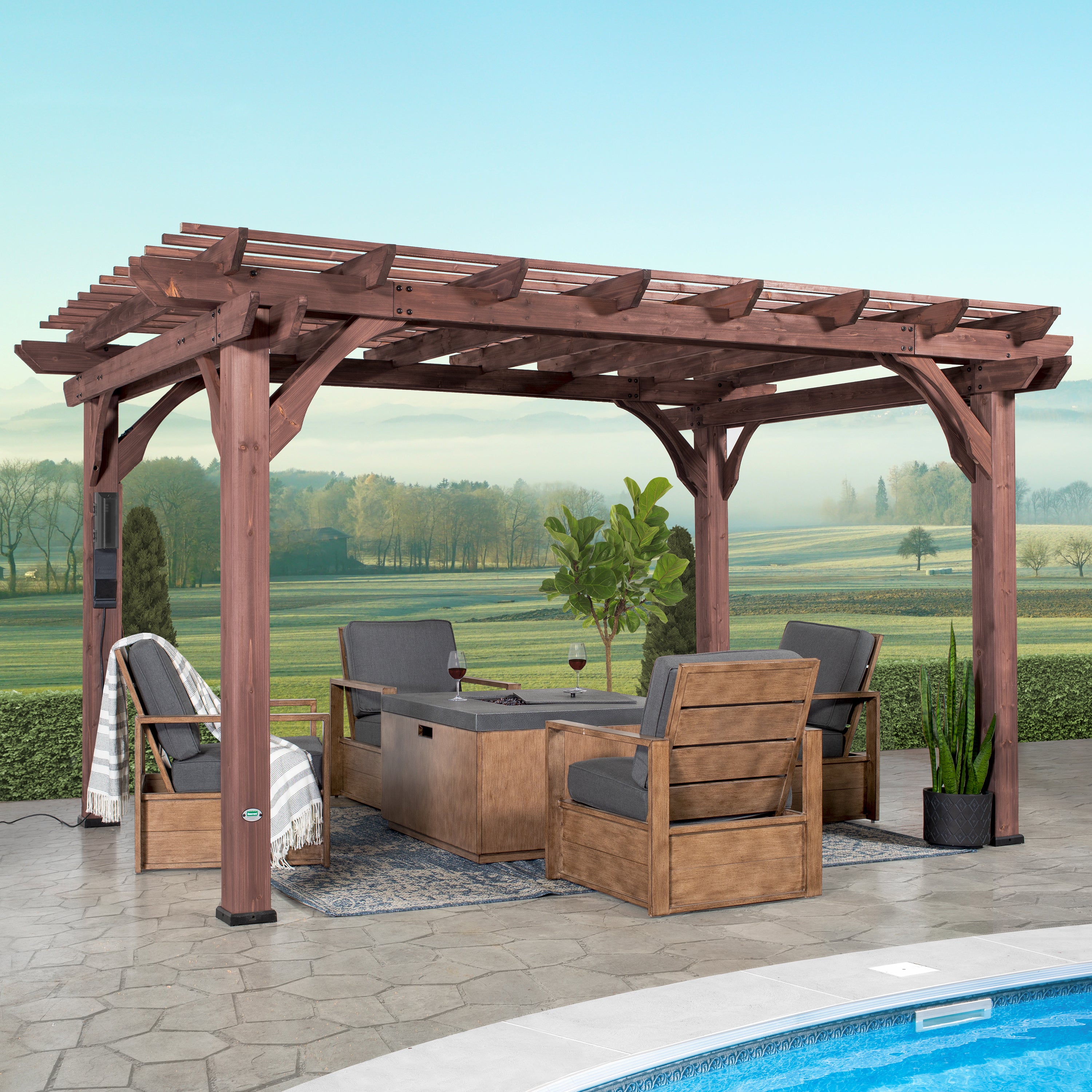 Somerville 14x10 Pergola #main