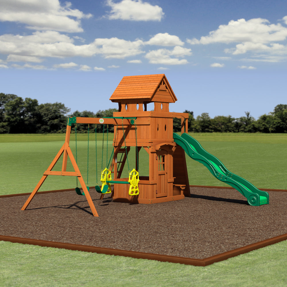 Backyard Discovery Playsets - Monterey Wooden Swing Set