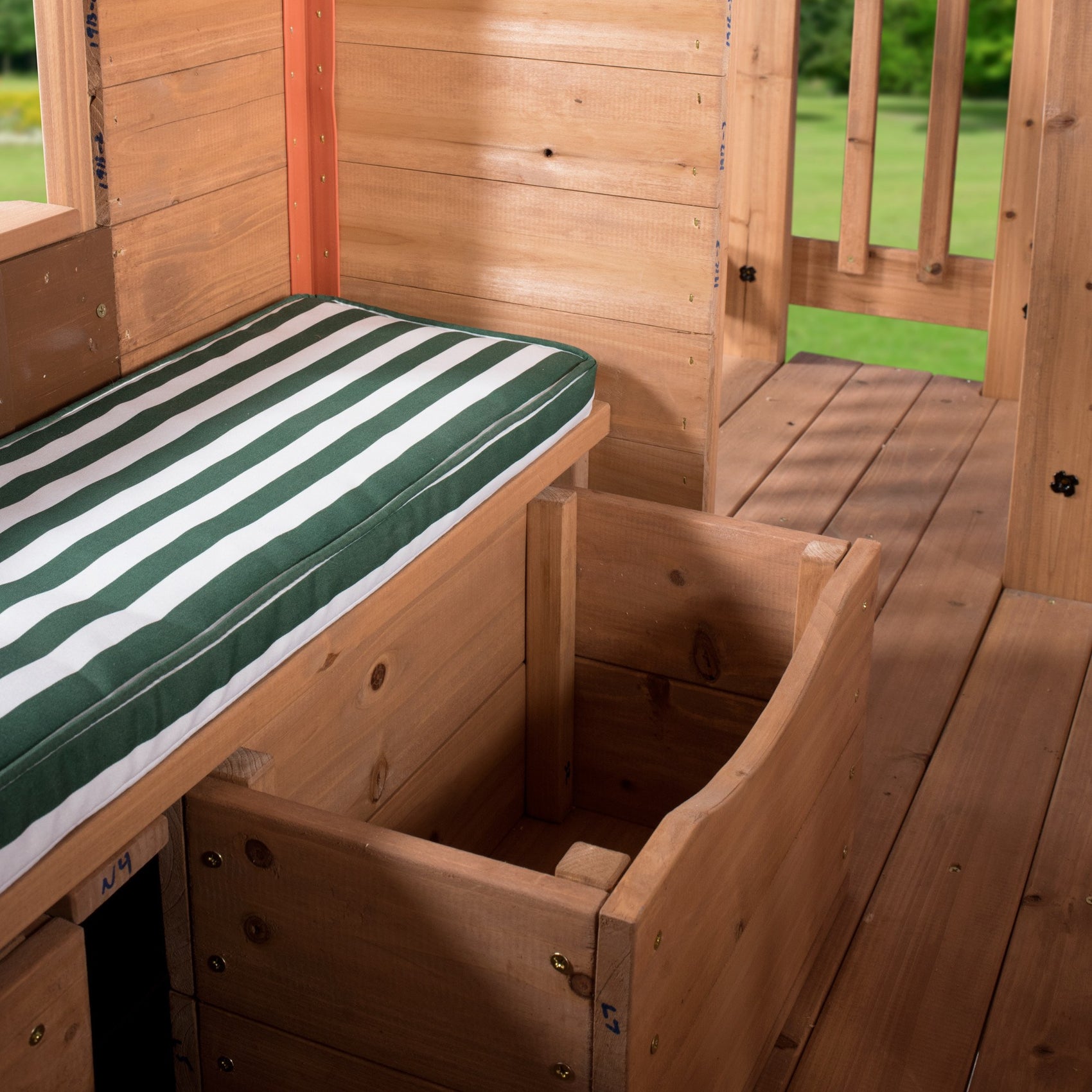 Wooden Playhouses - Scenic Heights Wooden Playhouse