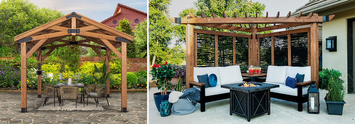 What is the Difference Between a Pergola and Gazebo?