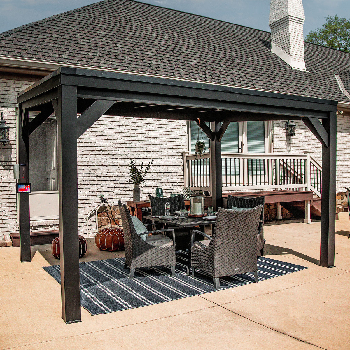 12x9.5 Stonebridge Gazebo Backyard Discovery