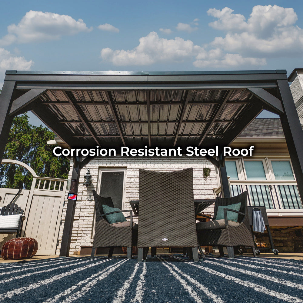 corrosion resistant steel roof