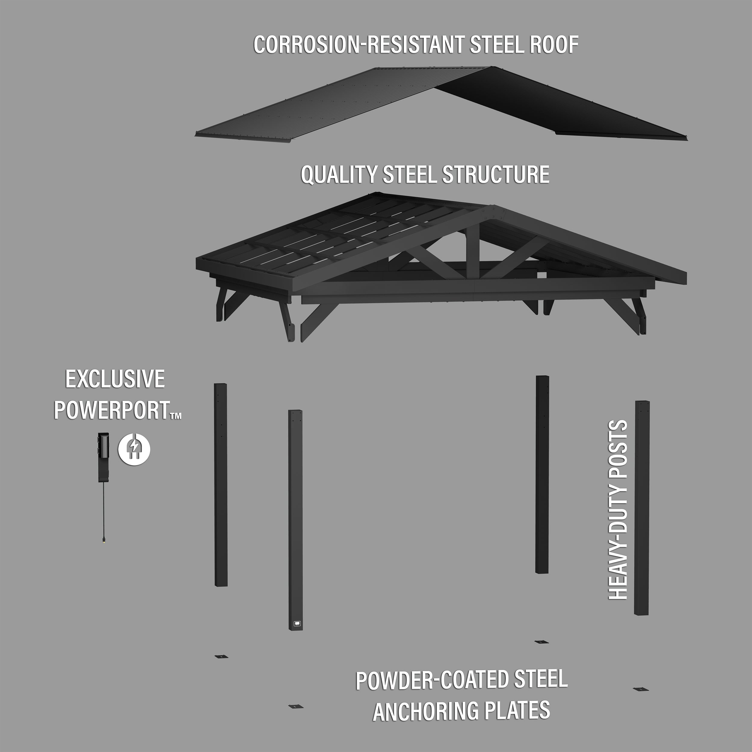 14x14 Lancaster Gazebo