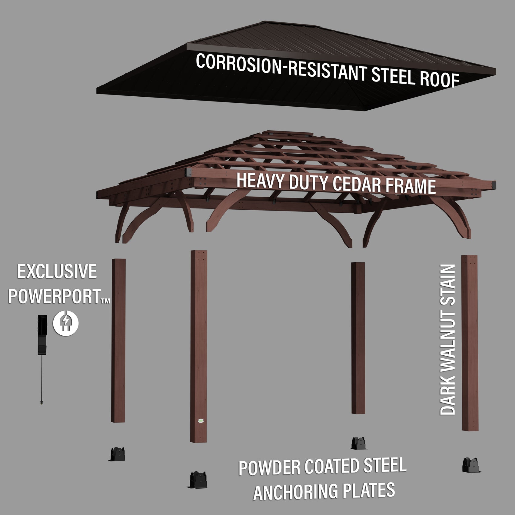 14x10 Cordova Exploded View EN