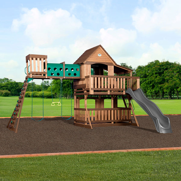Woodridge Elite Wooden Swing Set