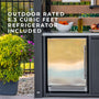 Load image into Gallery viewer, outdoor rated 5.3 cubic feet refrigerator included
