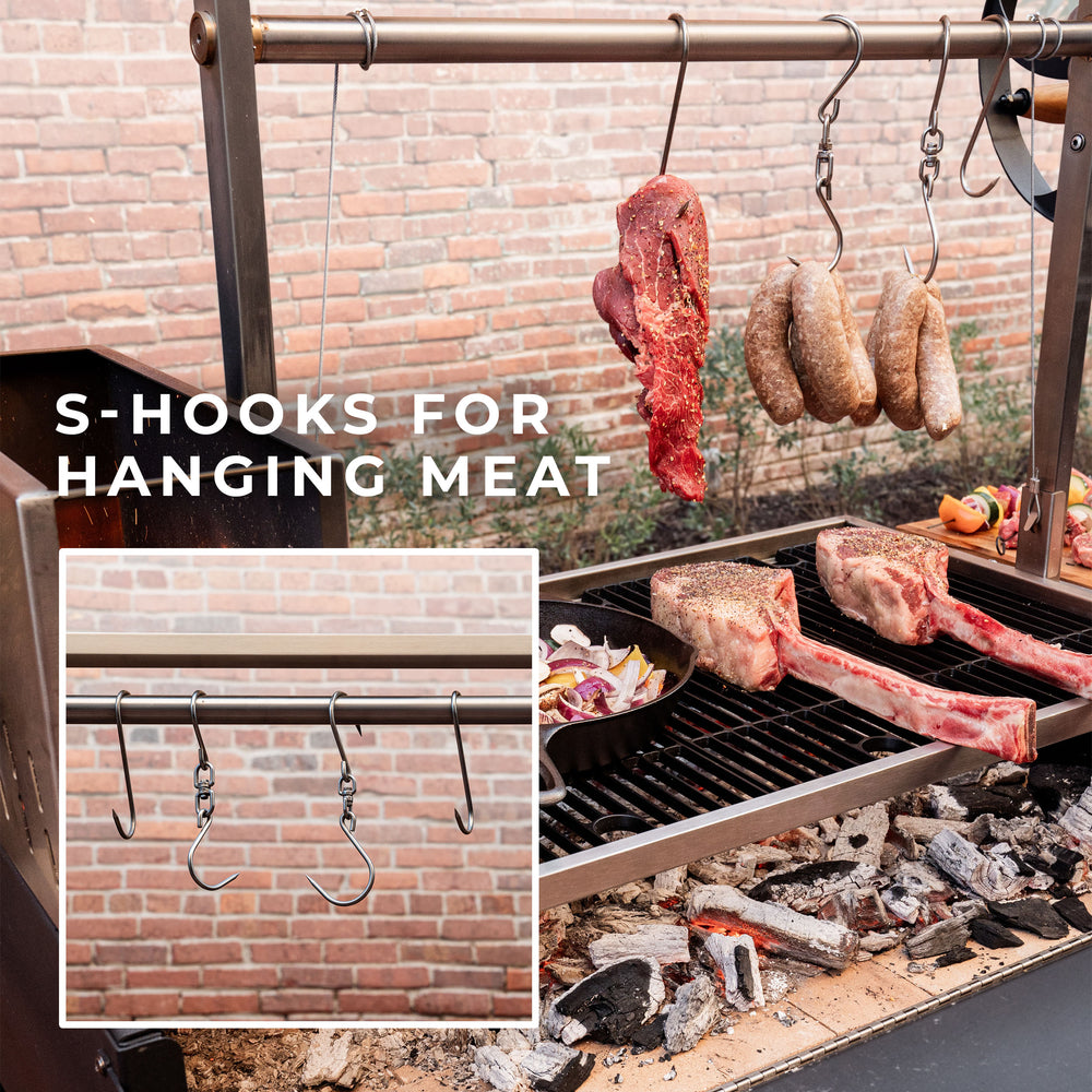 s-hooks for hanging meat