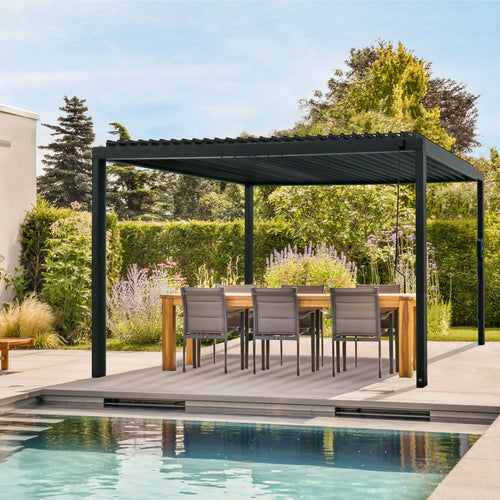 16x10 Sarasota Louvered Pergola