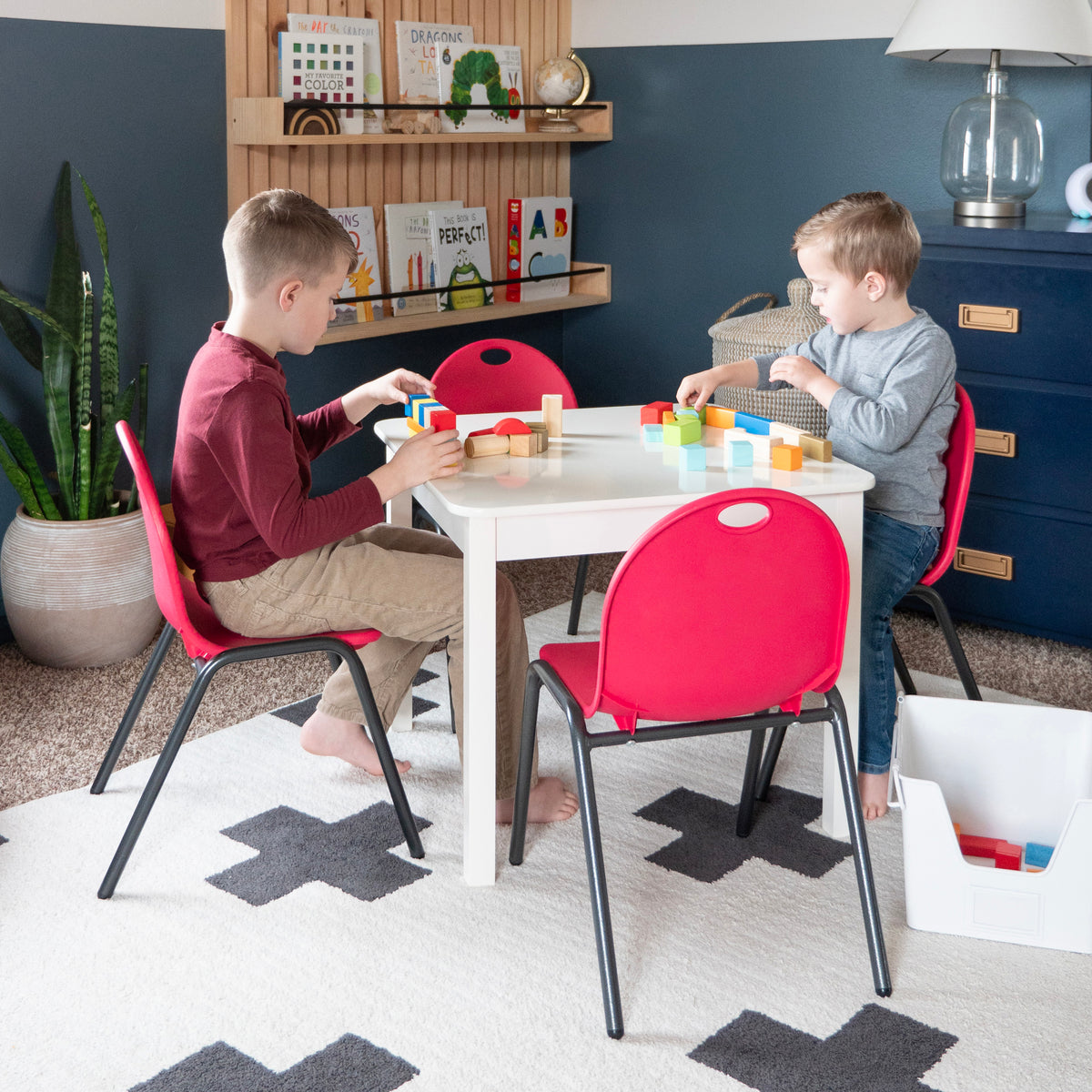 Kid's Stacking Chairs-4 Pack