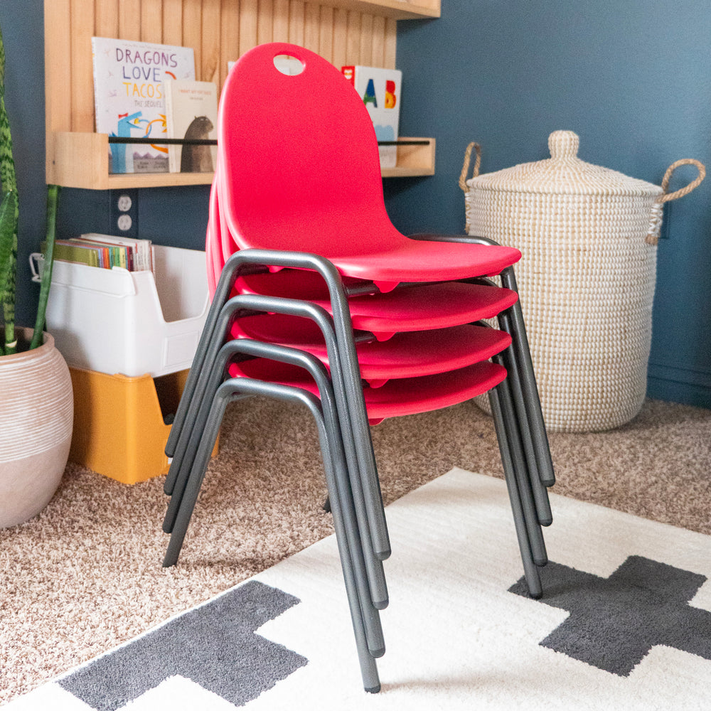Stackable Kids Kid's Stacking Chairs-4 Pack – Backyard Discovery