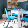 Load image into Gallery viewer, blue kids stacking chairs
