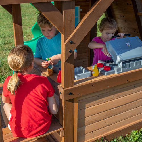 Cedar Cove Swing Set