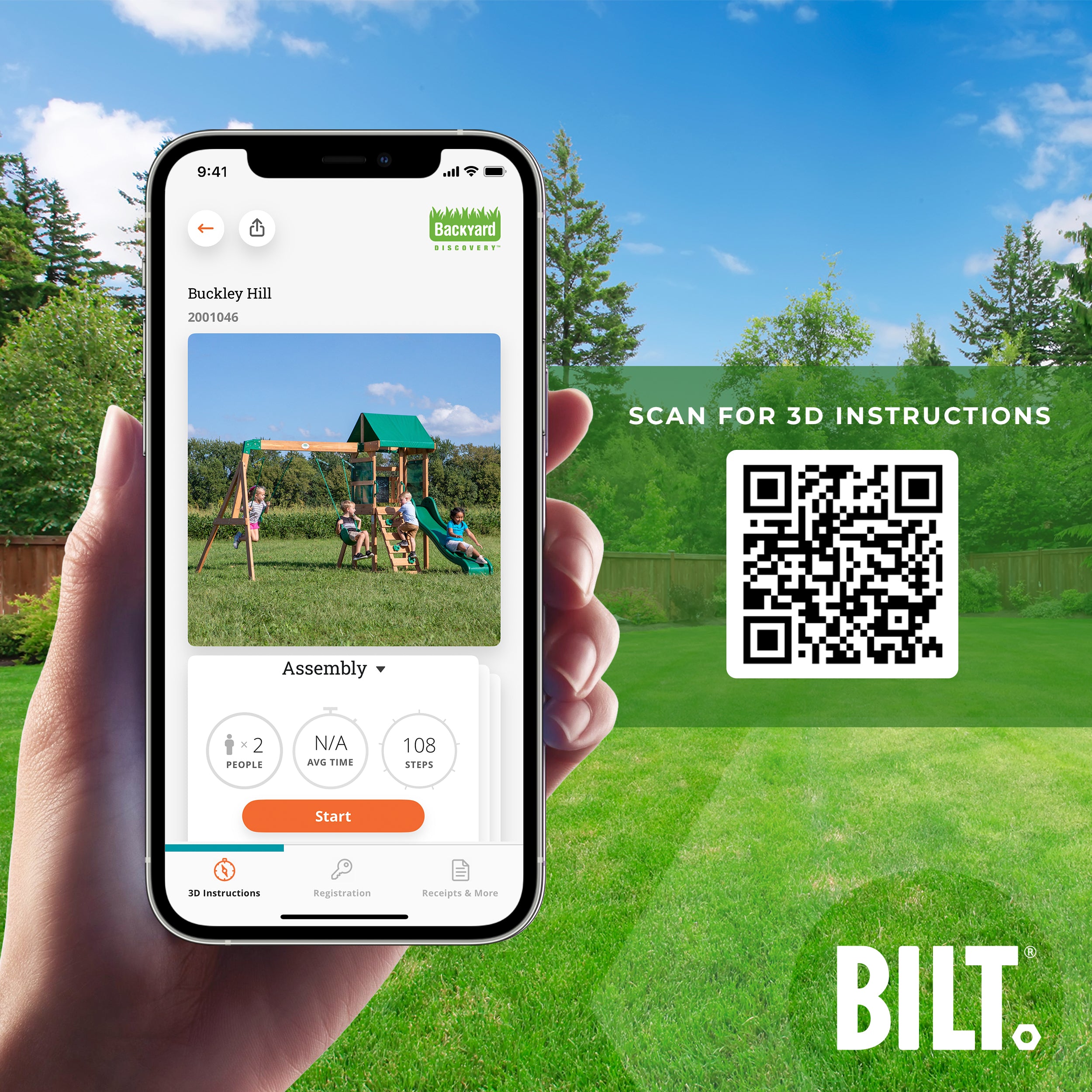 Buckley Hill Swing Set