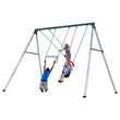 
                            
                              Load image into Gallery viewer, Big Brutus Heavy-Duty Metal A-Frame Swing Set
                            
                          