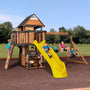 Load image into Gallery viewer, Canyon Creek Swing Set yellow slide
