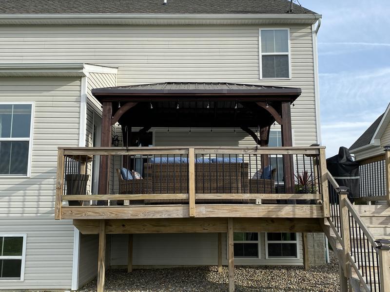 14x10 Cordova Gazebo Backyard Discovery
