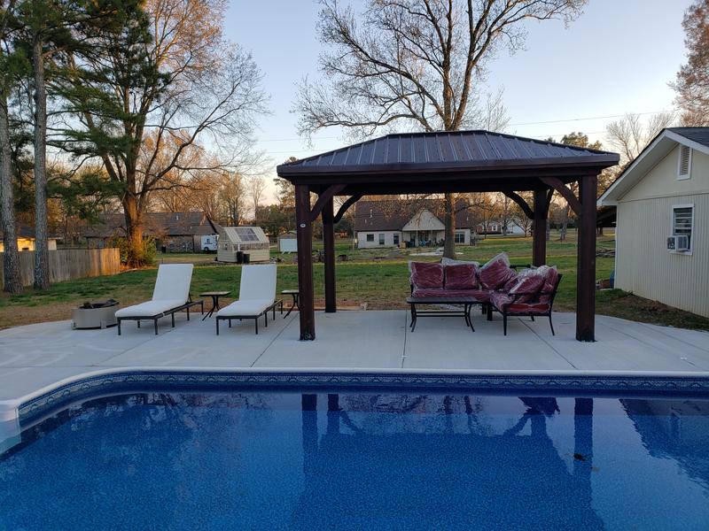 14x10 Cordova Gazebo Backyard Discovery