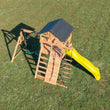 
                            
                              Load image into Gallery viewer, Endeavor Swing Set Yellow Slide Top View
                            
                          