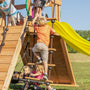 Load image into Gallery viewer, Endeavor Swing Set Yellow Slide Rope Ladder
