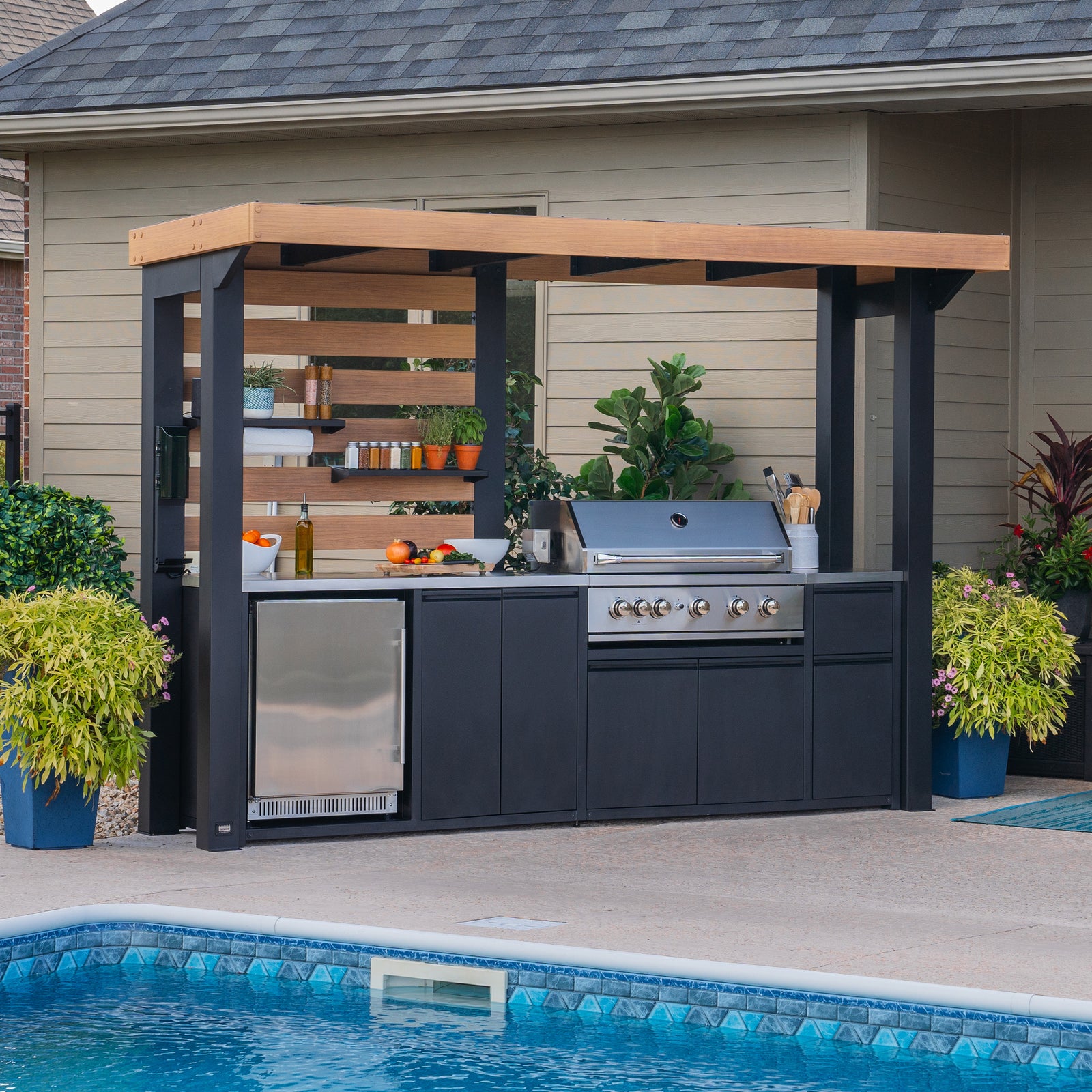 Load image into Gallery viewer, Fusion Flame Outdoor Kitchen
