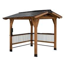 Load image into Gallery viewer, Granada Grill Gazebo with Outdoor Bar - white background

