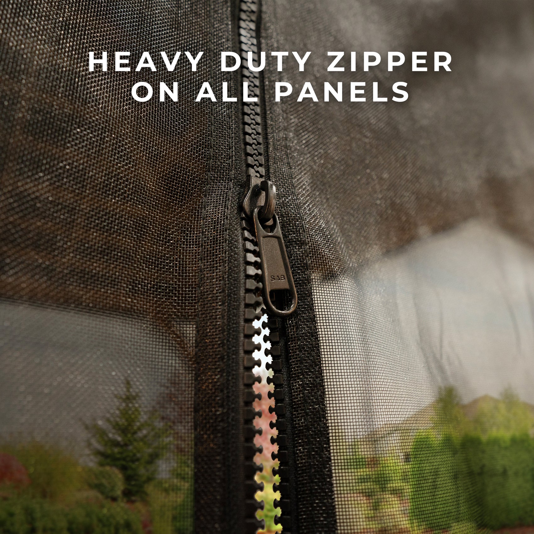 Norwood Mosquito Netting Heavy Duty Zipper