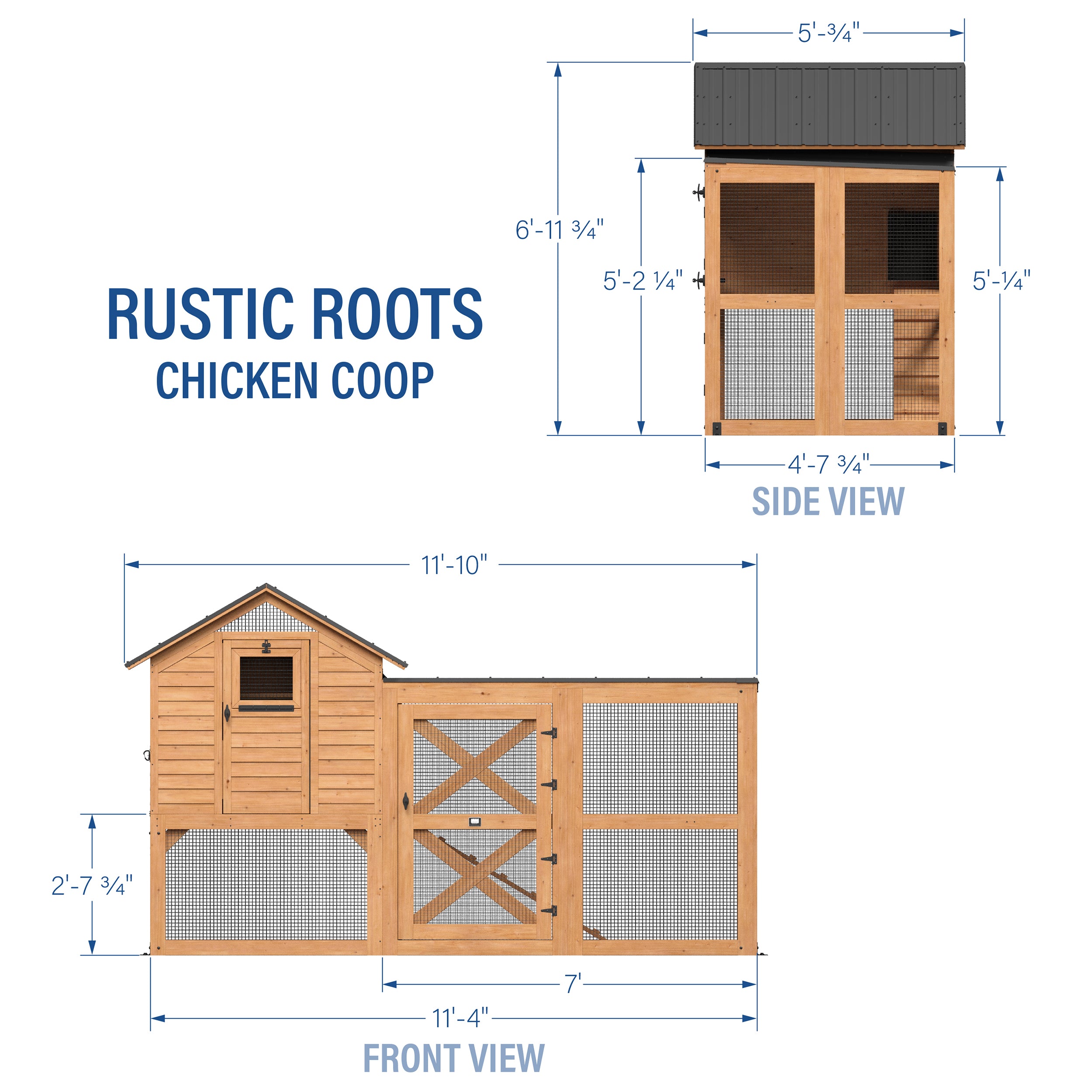Rustic Roots Chicken Coop