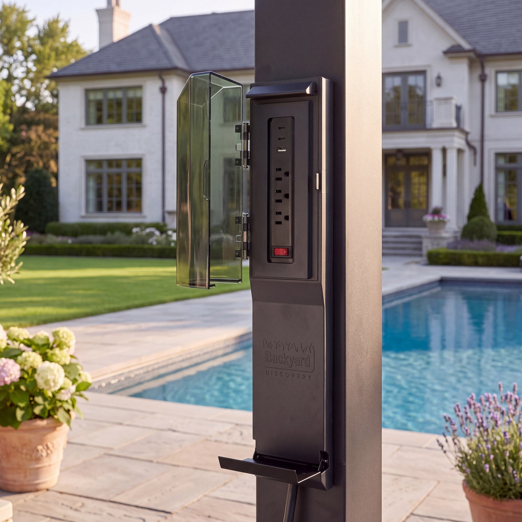 14x12 Ridgeline Steel Louvered Pergola