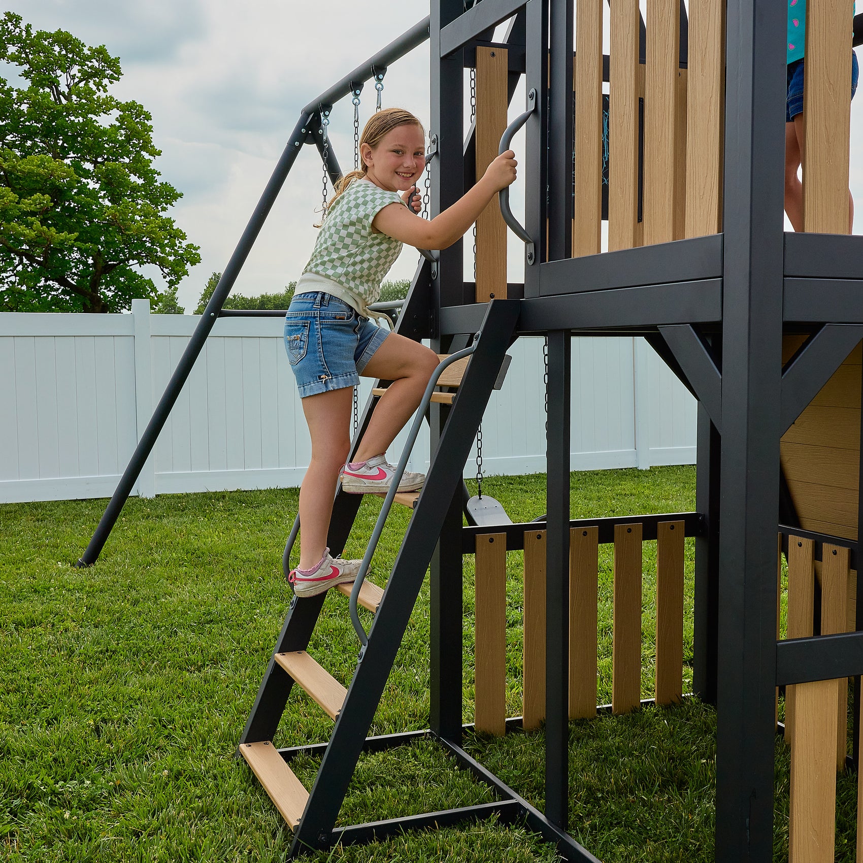 Atlas Steel Swing Set