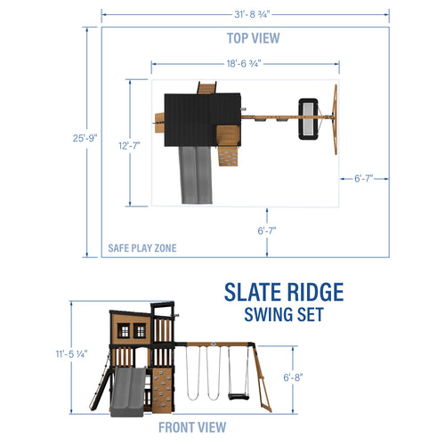 Slate Ridge Swing Set