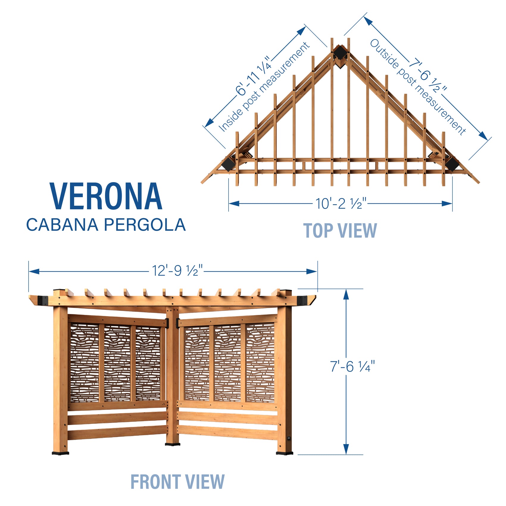 Verona Corner Pergola