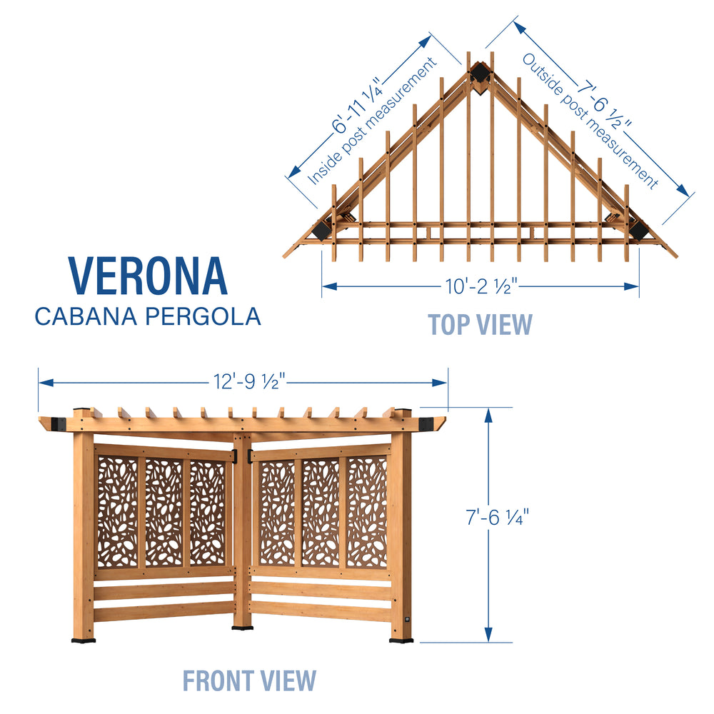 Verona Corner Pergola