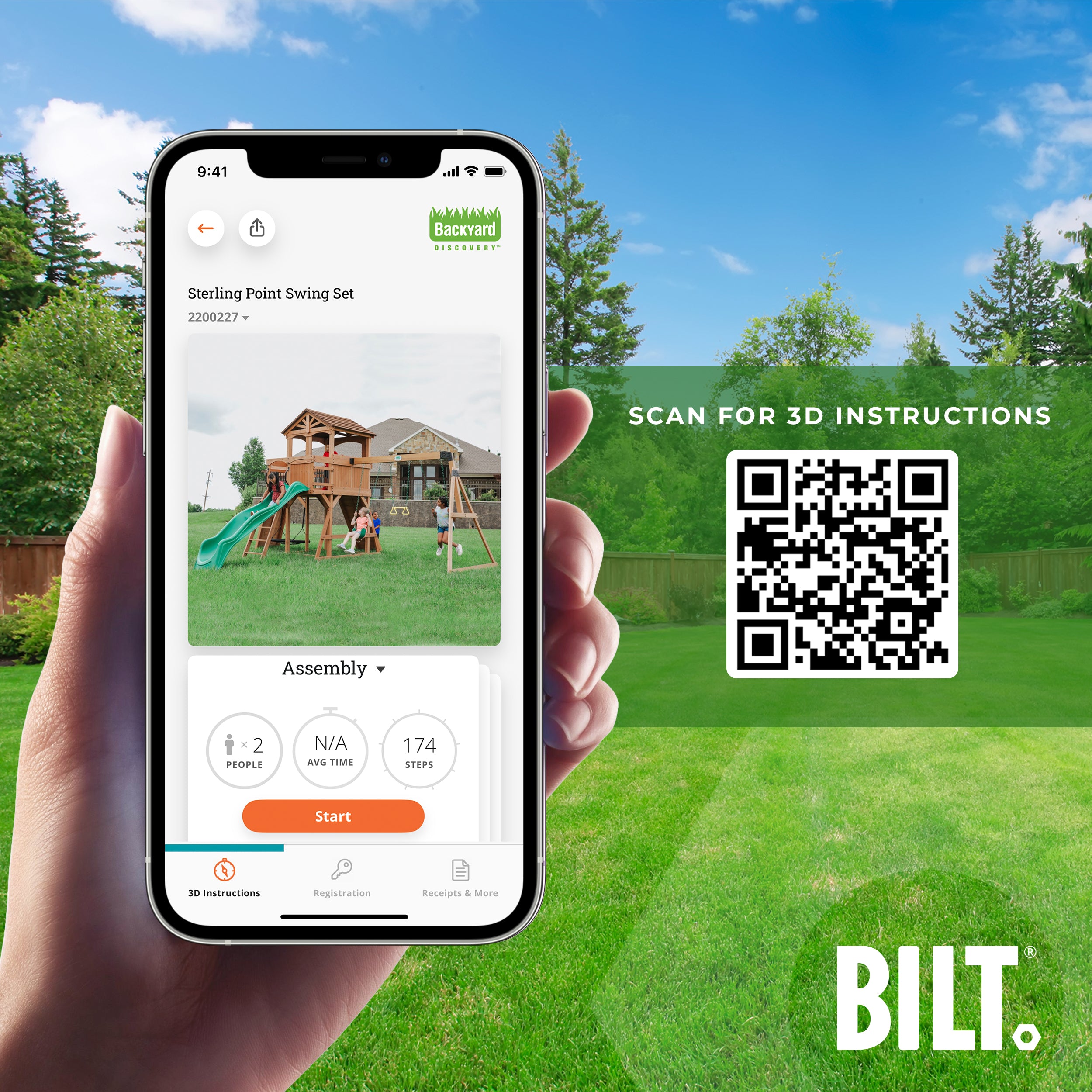 Sterling Point Swing Set