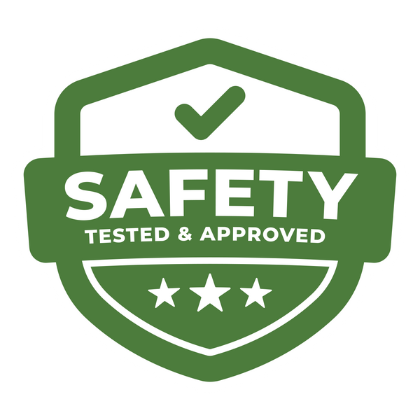 Safety Tested and Approved