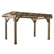 
                            
                              Load image into Gallery viewer, 14x10 Somerville Pergola - Barnwood Stain
                            
                          