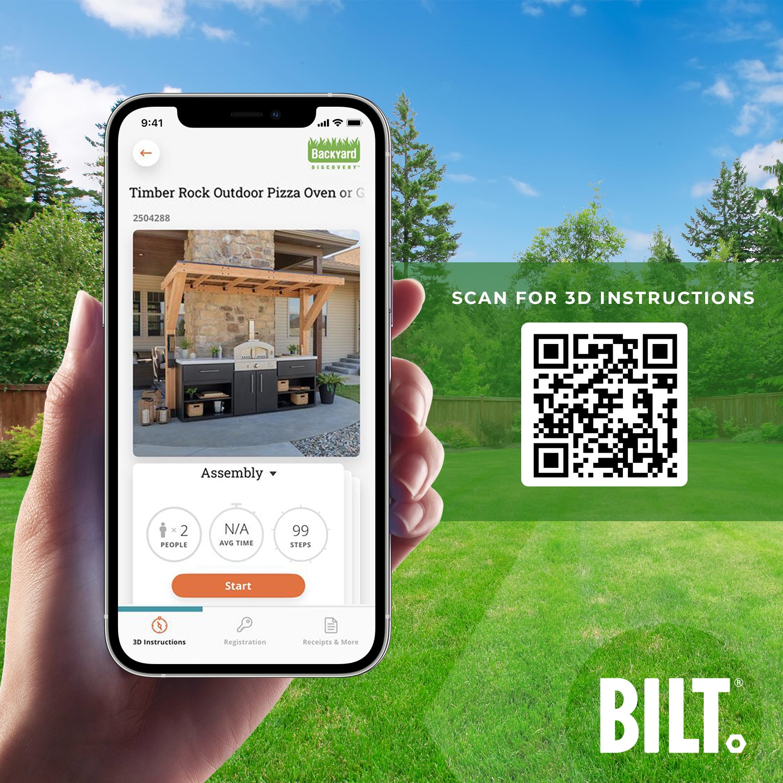 Timber Rock Outdoor Pizza Oven Cook Station