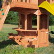
                            
                              Load image into Gallery viewer, Woodland Swing Set Yellow Slide Bench
                            
                          