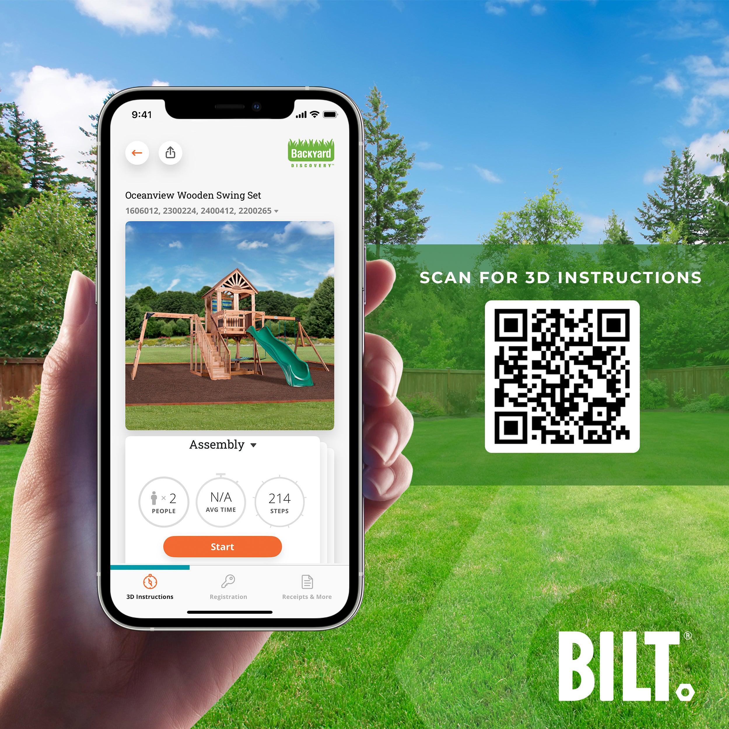 Oceanview II Swing Set