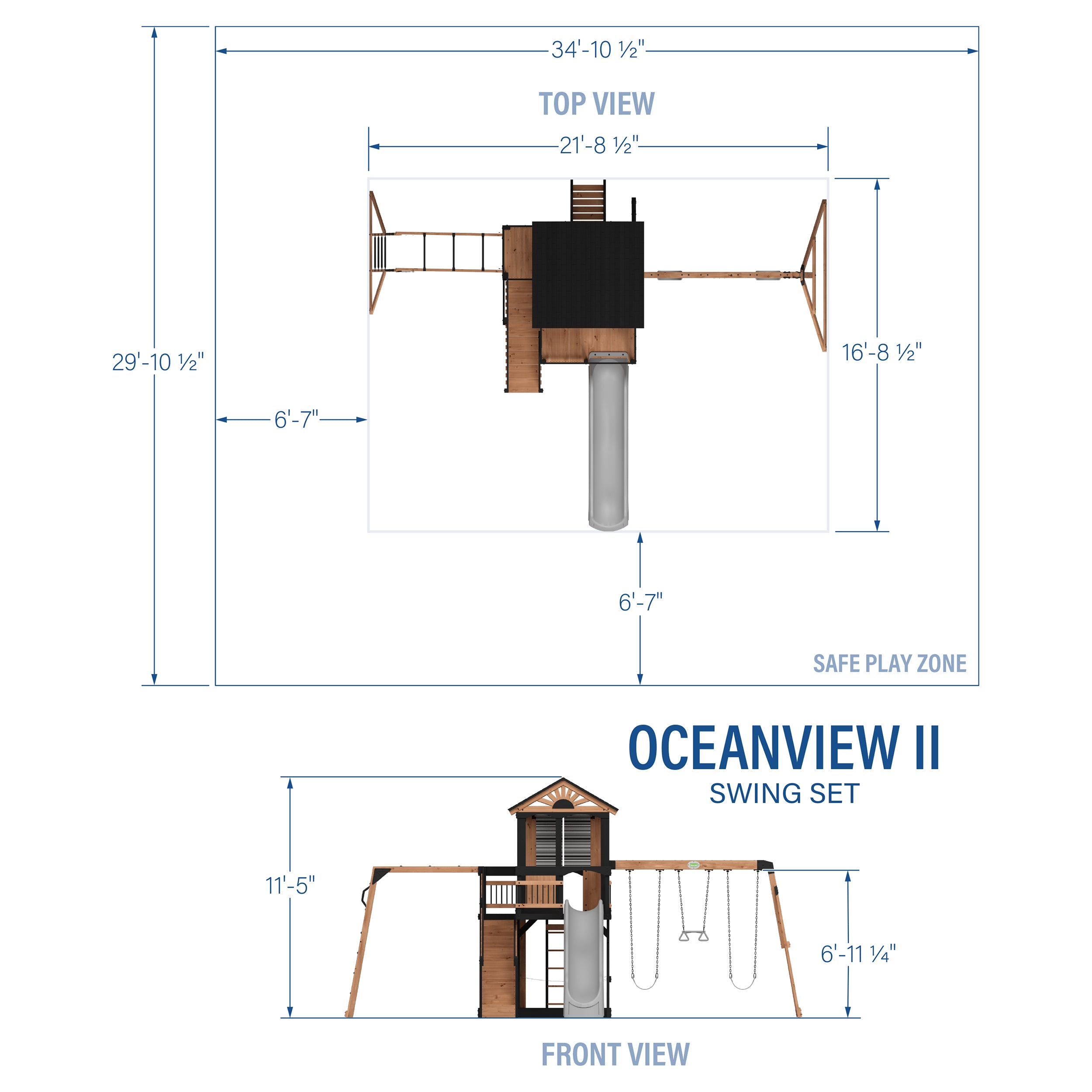 Oceanview II Swing Set