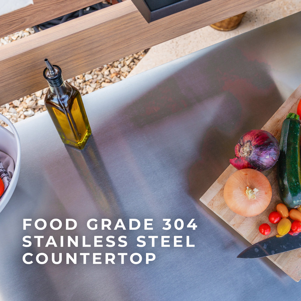 Food grade 304 stainless steel countertop