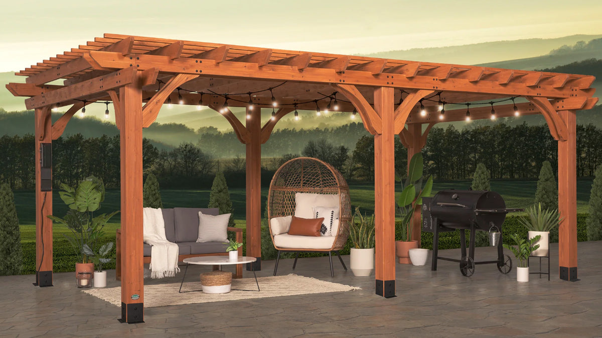ReadytoAssemble Pergola Kits Easy Assembly Backyard Discovery