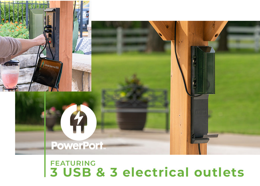 Wood and Metal Gazebos Solid Engineering Backyard Discovery