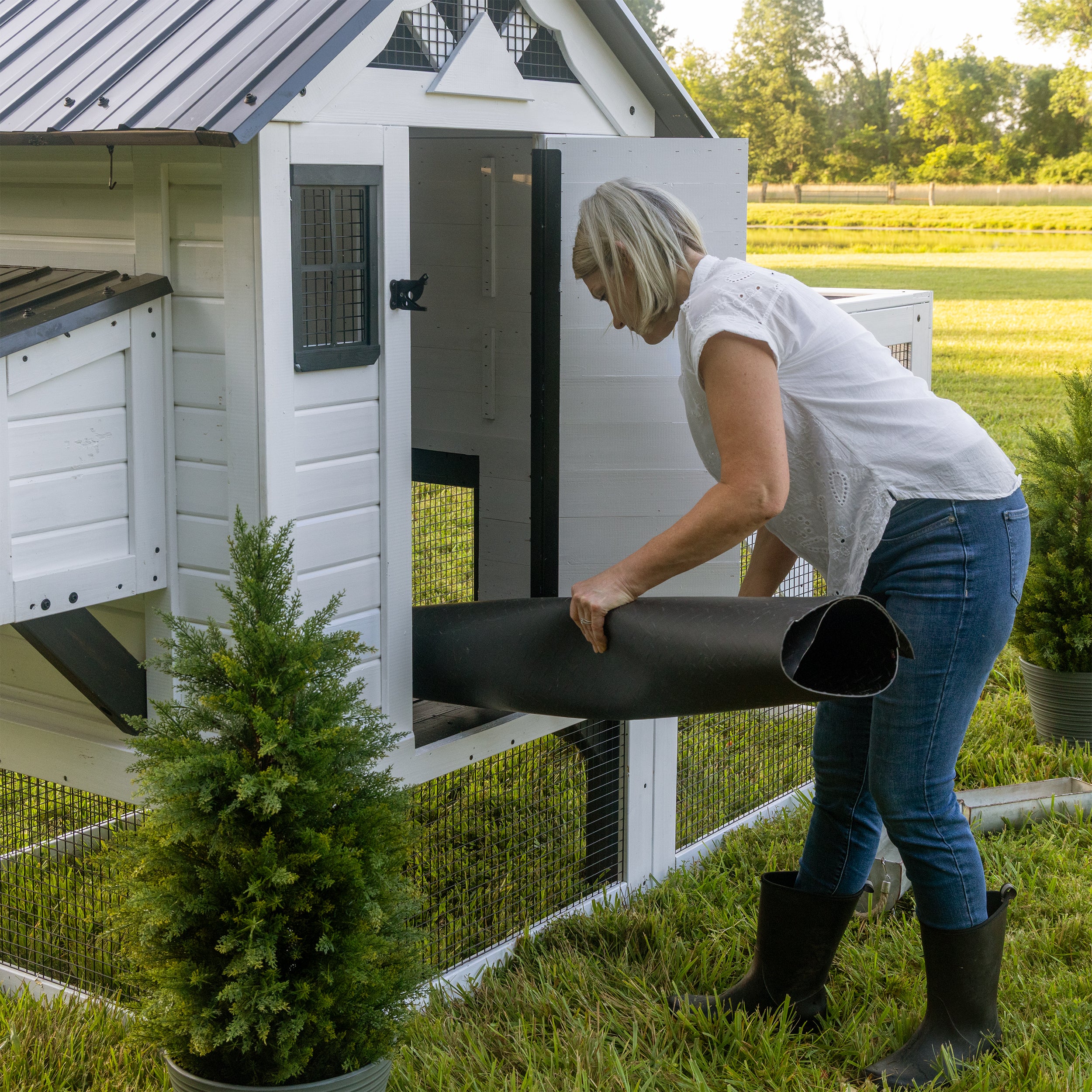 趣味・スポーツ・実用 DAC Coop Sweet Coop Porta-Coop 10'x12' Heritage Coop (60 chickens) - My Pet Chicken