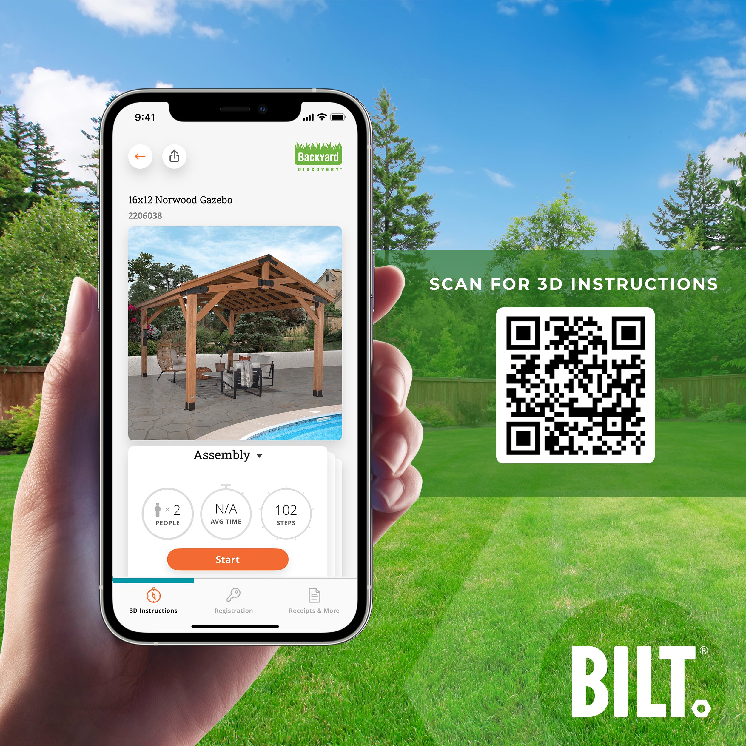 16x12 Norwood Gazebo