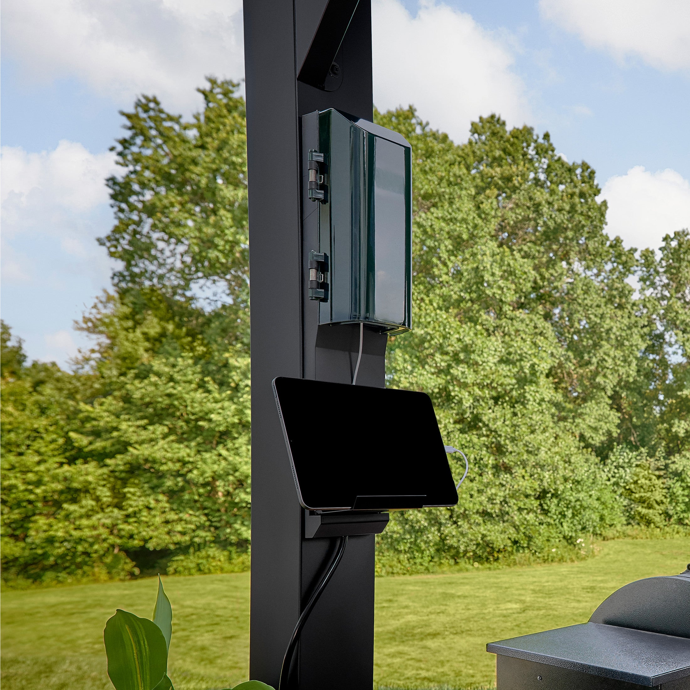 Langston Appliance-Ready Outdoor Kitchen with Refrigerator