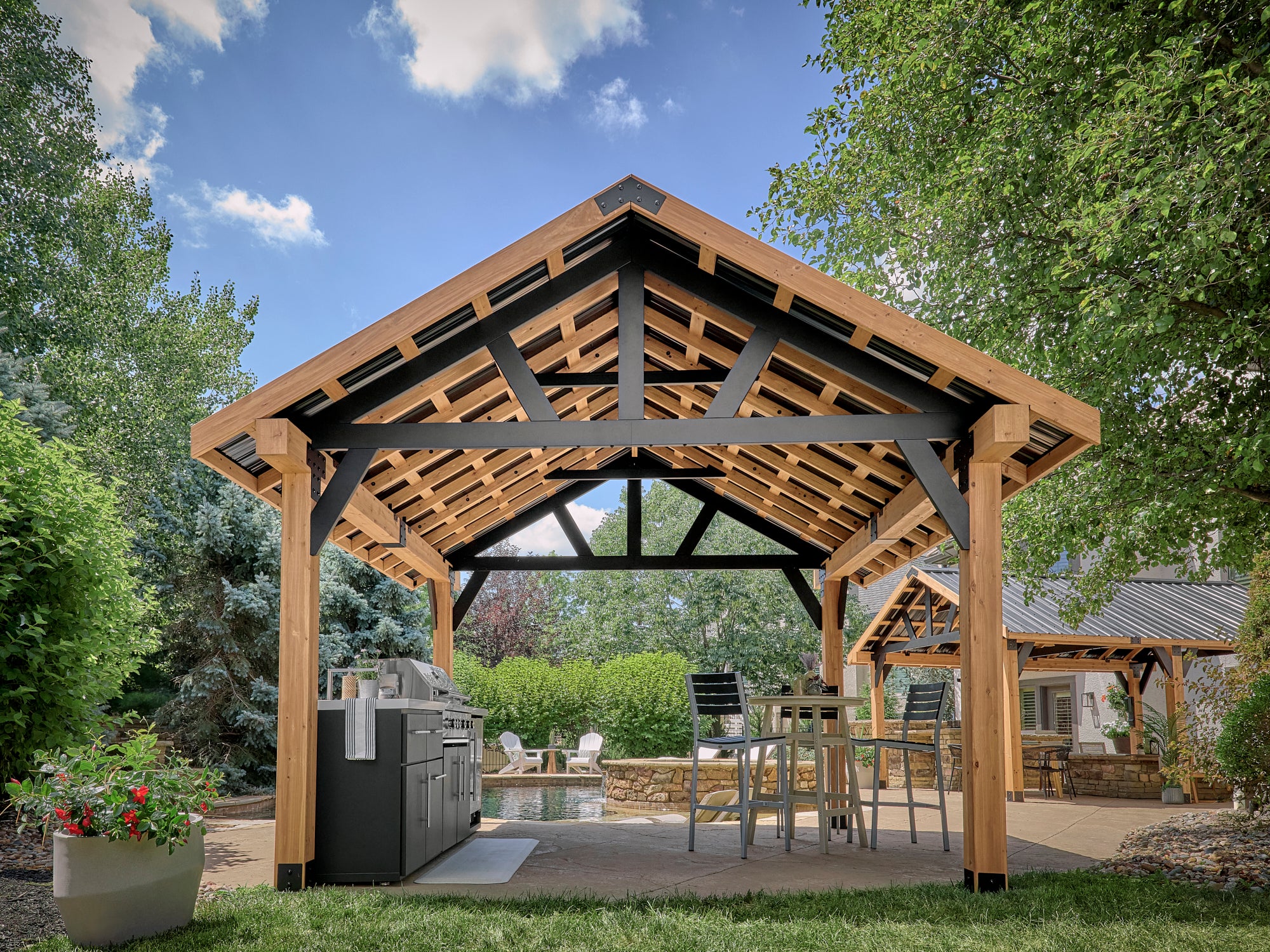 Lodge 14x14 Gazebo