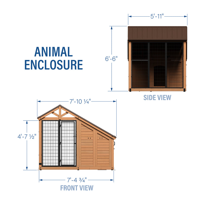 Animal Enclosure specifications