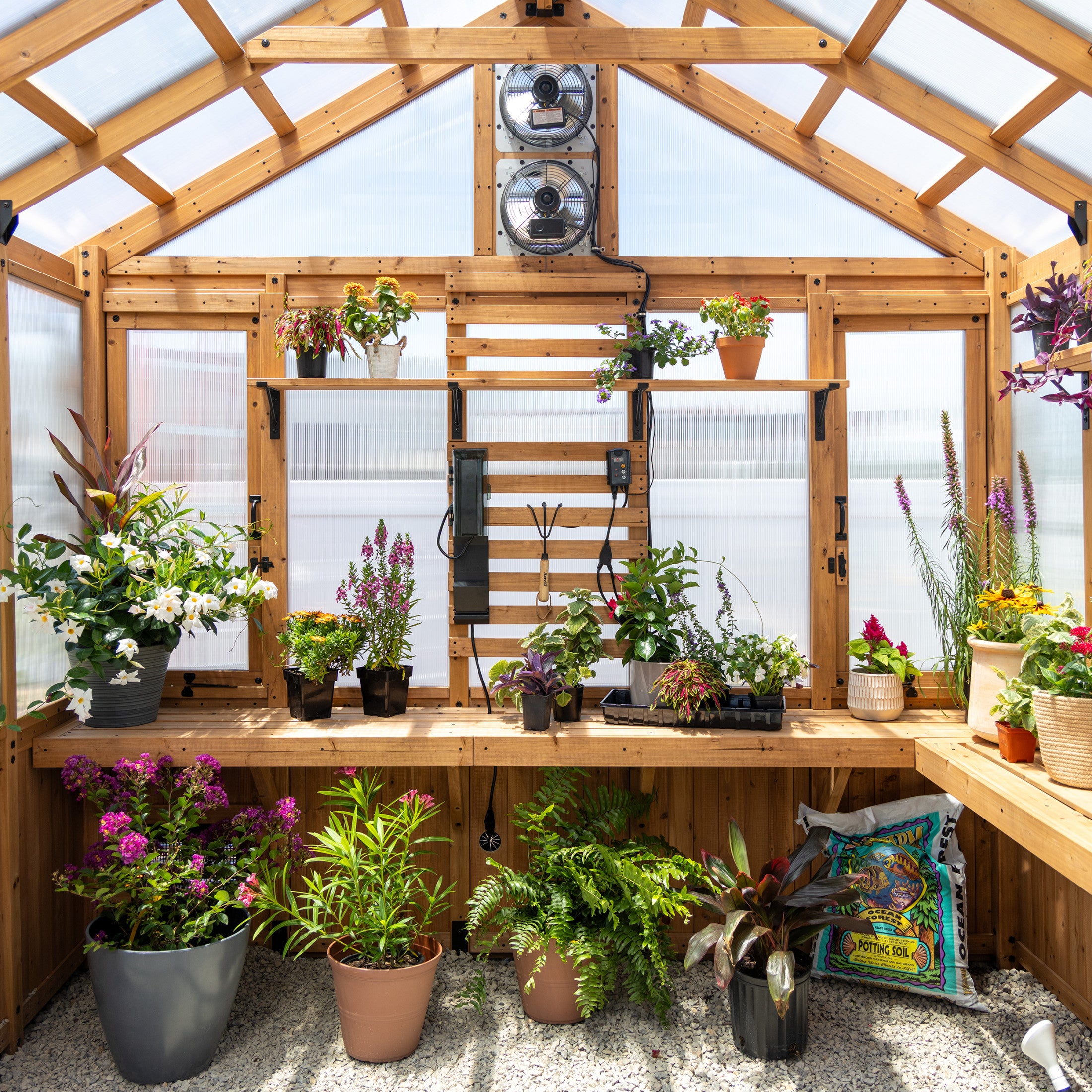 ハウス 14.5x12 Savannah Greenhouse