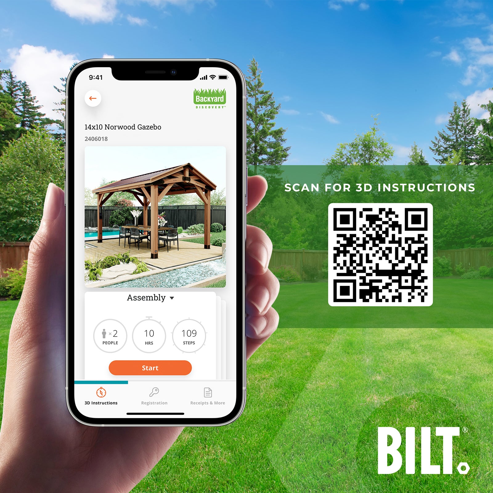 14x10 Norwood Gazebo